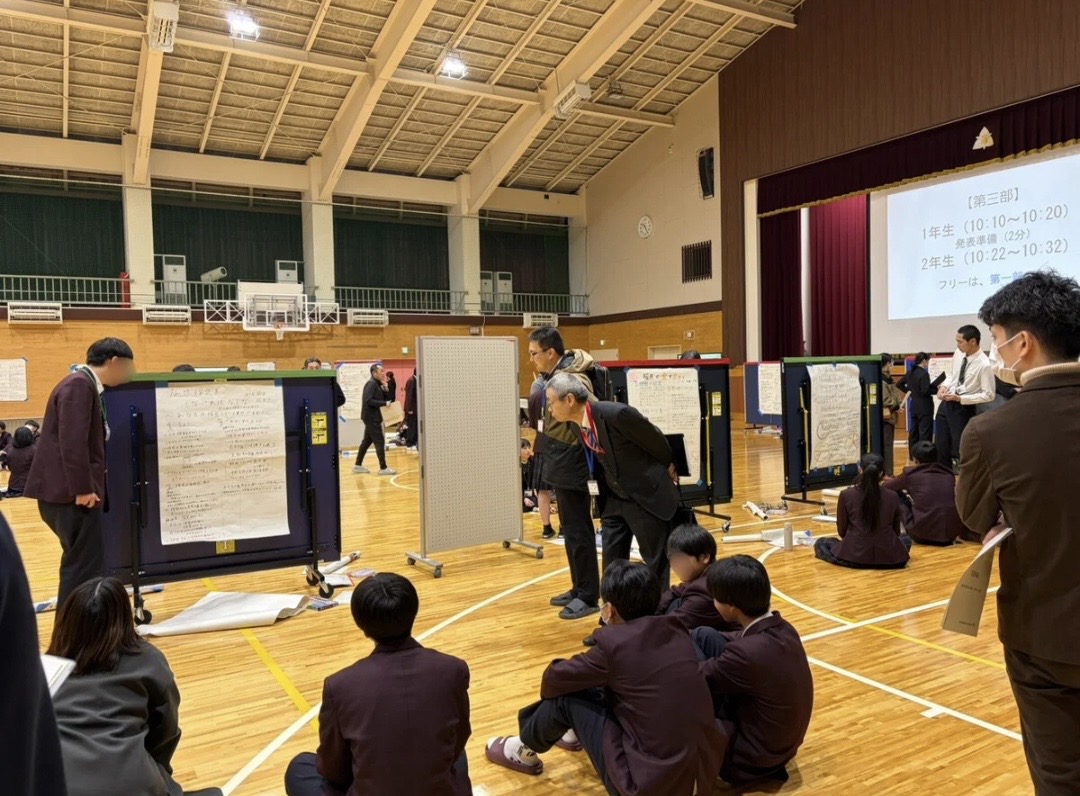 丸岡高校の探究発表会へお邪魔しました！